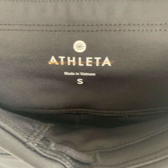 NWT Athleta Reflective Detail Sonar 7/8 Tight  S - Picture 4 of 8